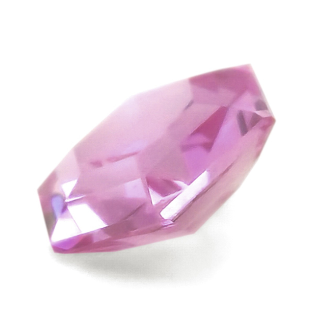 Natural Unheated Hexagonal Pink Sapphire 1.52 carats with GIA Report