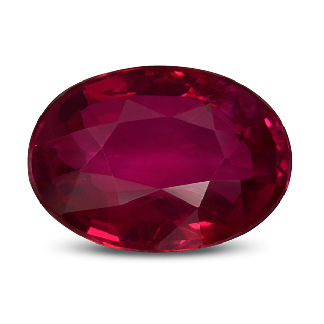 Natural Ruby 1.55 carats with GIA Report