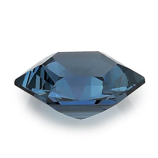 Natural Unheated Hexagonal Blue Sapphire 1.58 carats with GIA Report