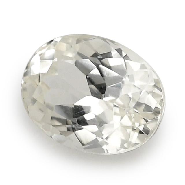 Natural Heated White Sapphire 1.59 carats
