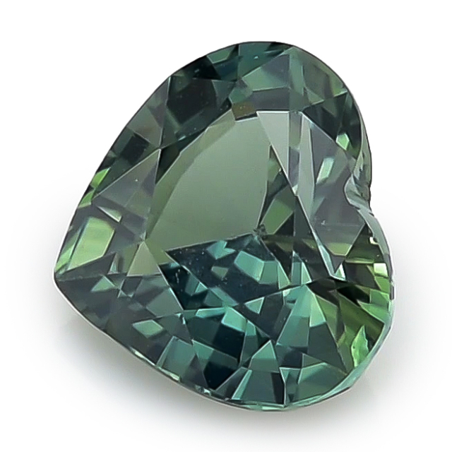Natural Teal Blue-Green Sapphire 1.63 carats 