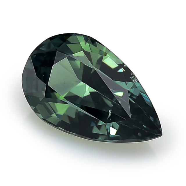 Natural Teal Blue-Green Sapphire 1.82 carats 