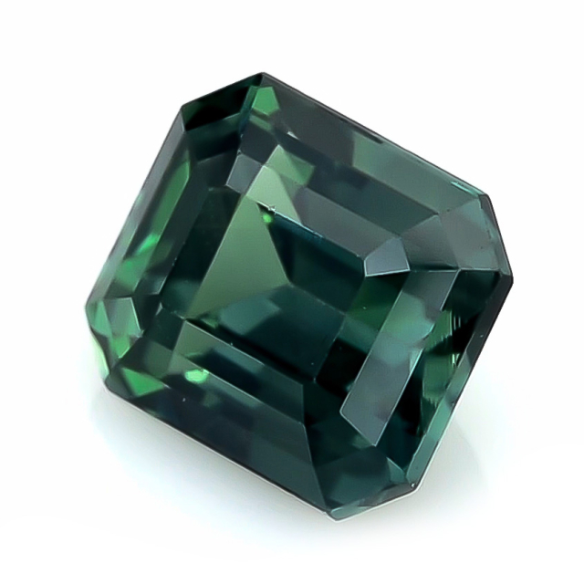 Natural Teal Blue-Green Sapphire 1.87 carats 
