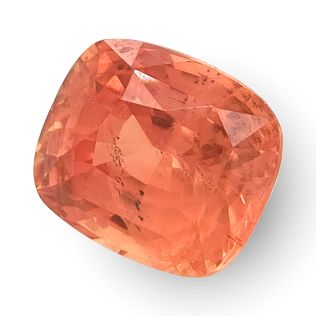 Natural Unheated Padparadscha Sapphire 3.16 carats with GIA Report