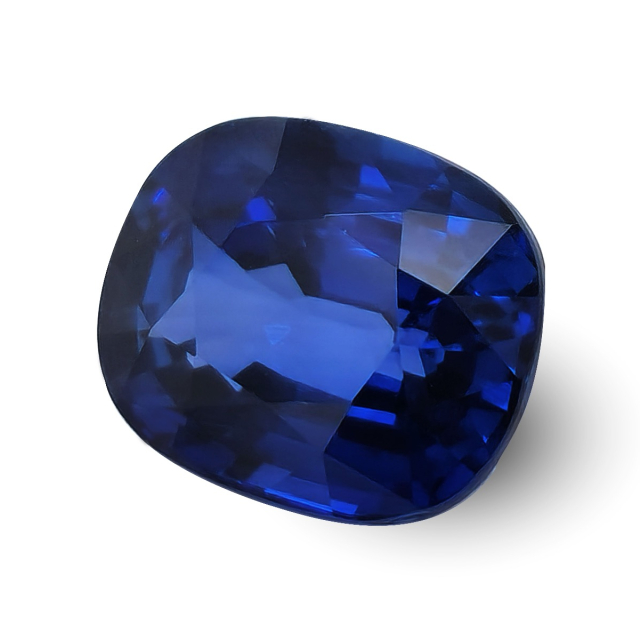 Natural Heated Blue Sapphire 3.39 carats with GIA Report 