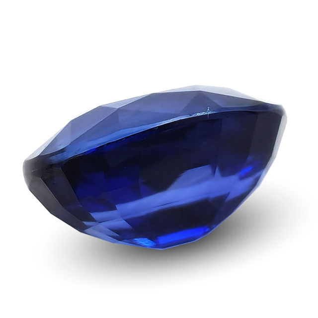 Natural Heated Blue Sapphire 3.39 carats with GIA Report 