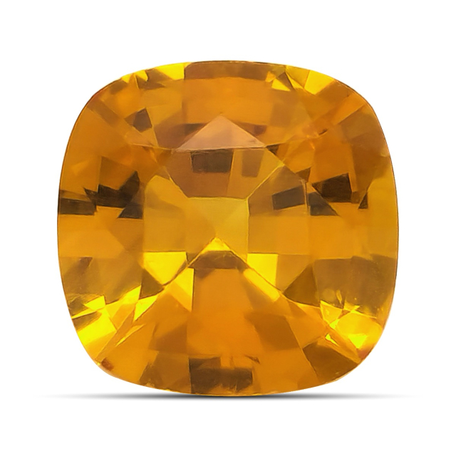 Natural Heated Yellow Sapphire 0.97 carats