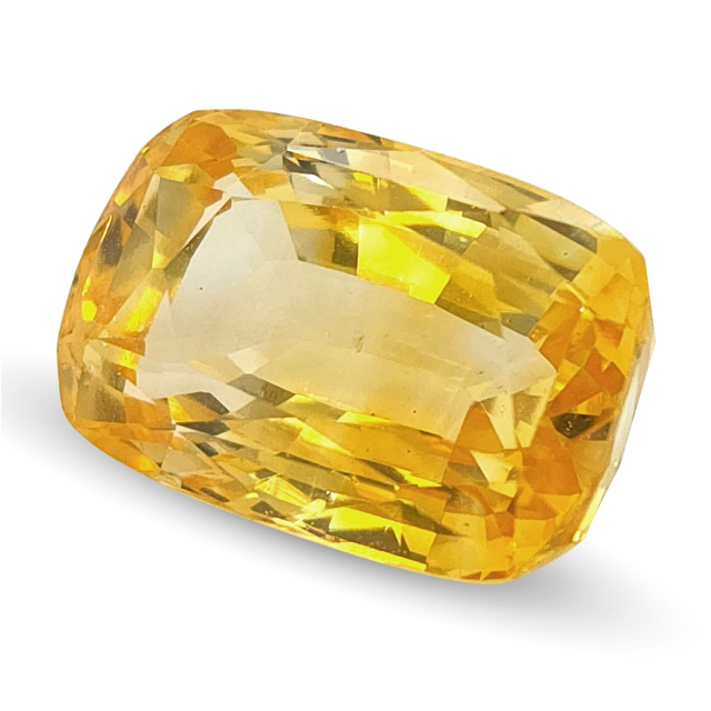 Natural Heated Yellow Sapphire 4.74 carats 