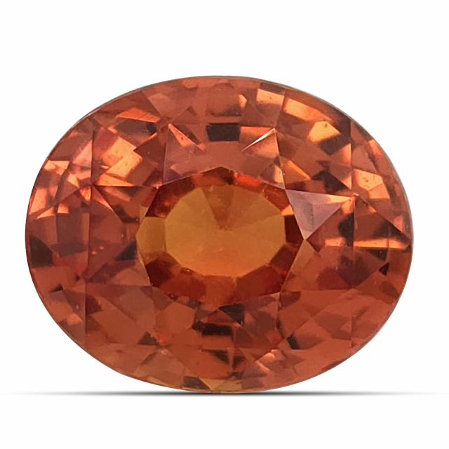 Natural Unheated Orange Sapphire 2.62 carats 