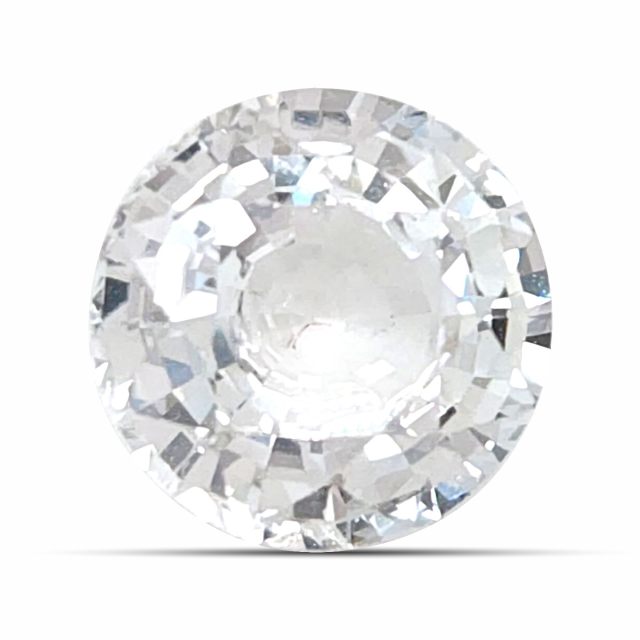 Natural Heated White Sapphire 1.79 carats