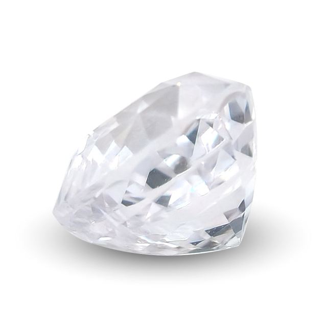 Natural Heated White Sapphire 2.14 carats 