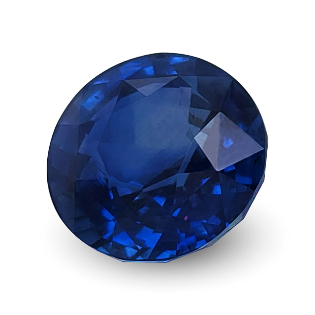 Natural Unheated Blue Sapphire 1.58 carats with GIA Report 