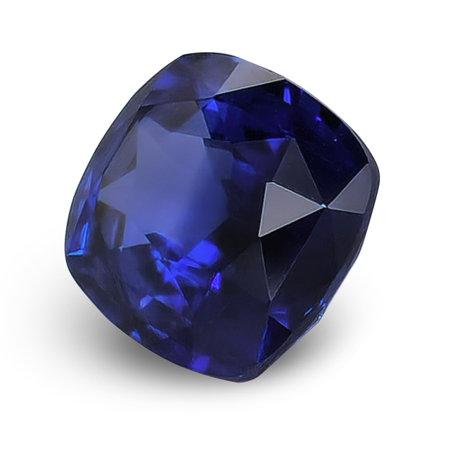 Natural Heated Royal Blue Sapphire 2.05 carats with GIA Report