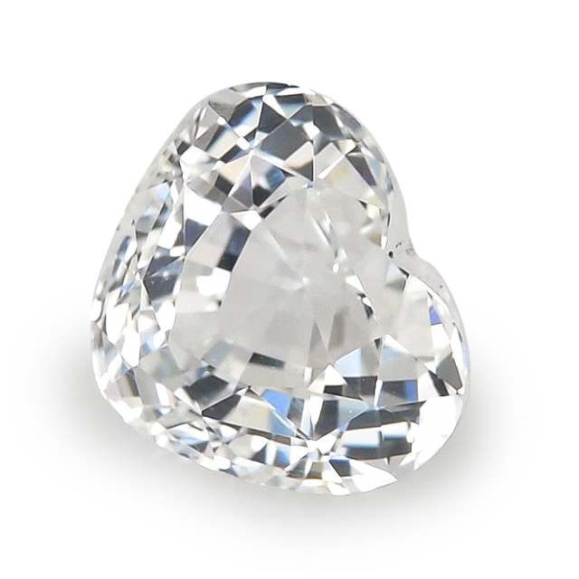 Natural Unheated White Sapphire 2.22 carats 