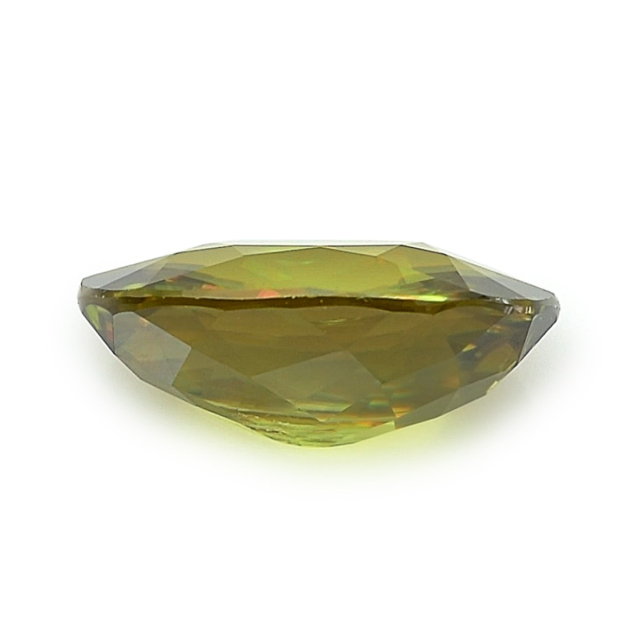 Natural Yellowish Green Sphene 3.13 carats 