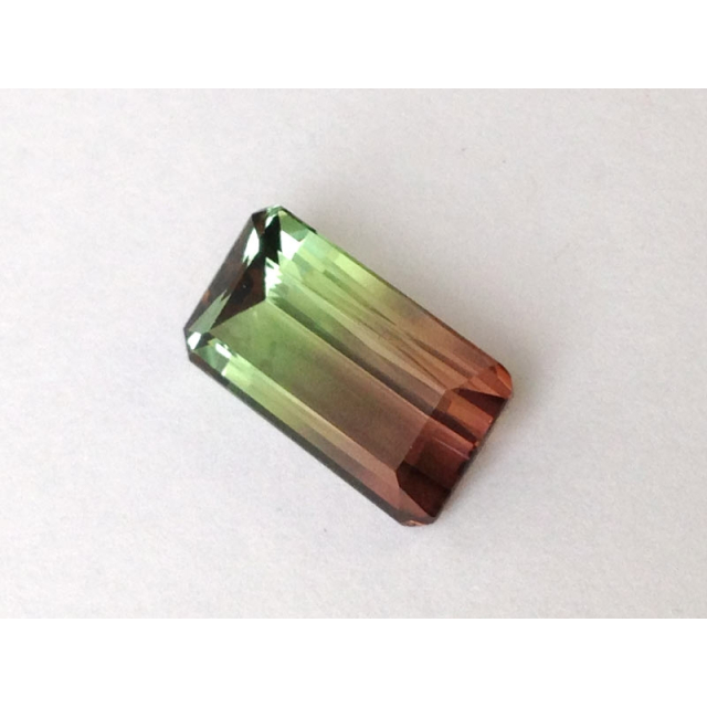 Natural Bi-Color Tourmaline 5.87 carats