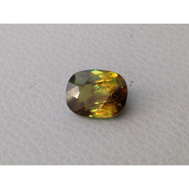 Natural Sphene oval shape 8.25 carats