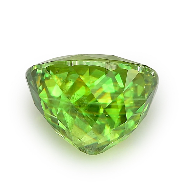 Natural Green Sphene 6.58 carats 