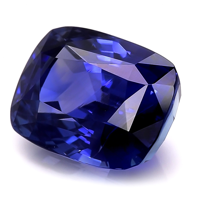 Extremely rare Natural Unheated Blue Sapphire 7.58 carats with GRS Report 