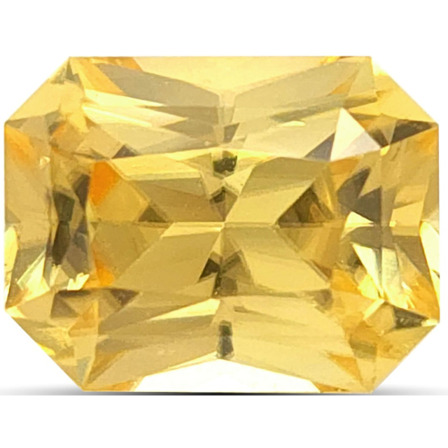 Natural Heated Yellow Sapphire 1.71 carats 