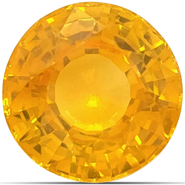 Natural Heated Yellow Sapphire 2.12 carats 