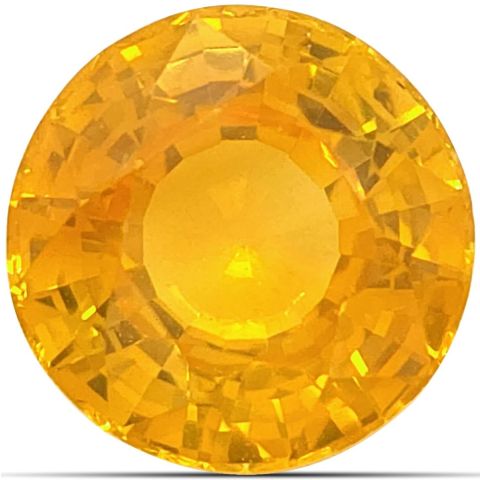 Natural Heated Yellow Sapphire 2.12 carats 