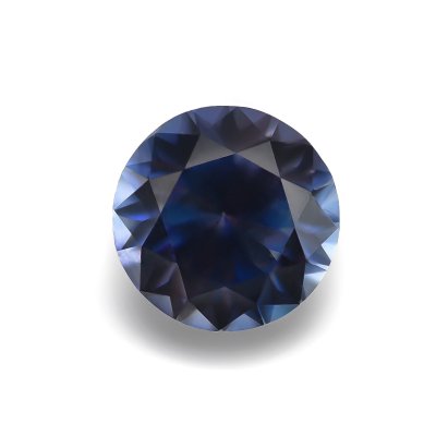 Natural Unheated Benitoite 0.52 carats with GIA Report 