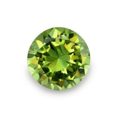 Natural Russian Demantoid Garnet with 'horse tail' inclusions 0.61 carats