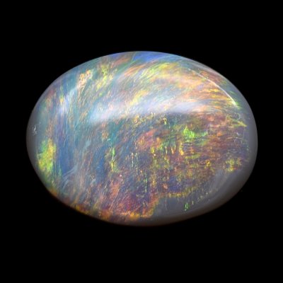 Natural Australian Black Opal 0.88 carats