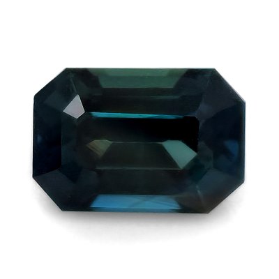 Natural Teal Green-Blue Sapphire 1.09 carats