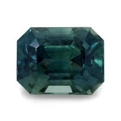 Natural Teal Green-Blue Sapphire 1.29 carats 