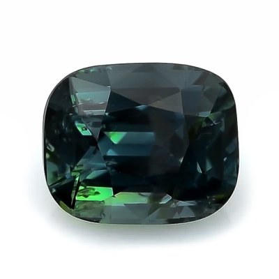 Natural Teal Green-Blue Sapphire 1.62 carats 