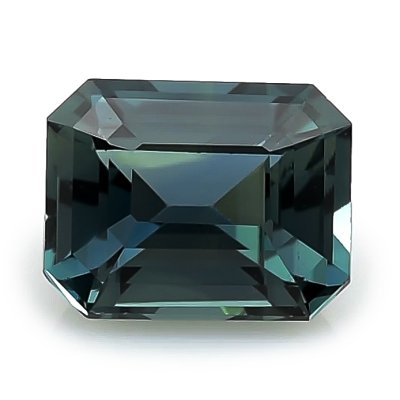 Natural Teal Green-Blue Sapphire 1.67 carats 