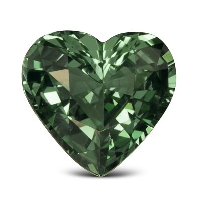 Natural Heated Teal Bluish Green Sapphire 1.68 carats 