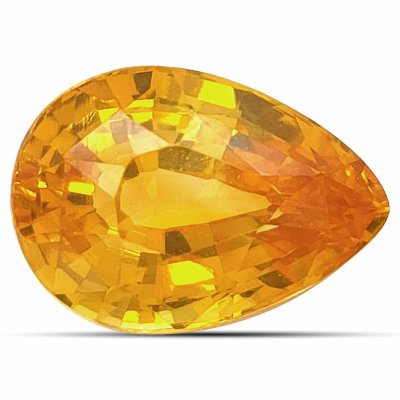 Natural Heated Orange Sapphire 2.54 carats 