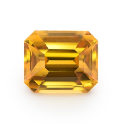 Natural Yellow Zircon 27.46 carats with GIA Report 