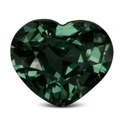 Natural Unheated Teal Bluish Green Sapphire 2.06 carats 
