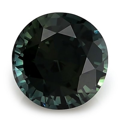 Natural Unheated Teal Blue Sapphire 2.09 carats