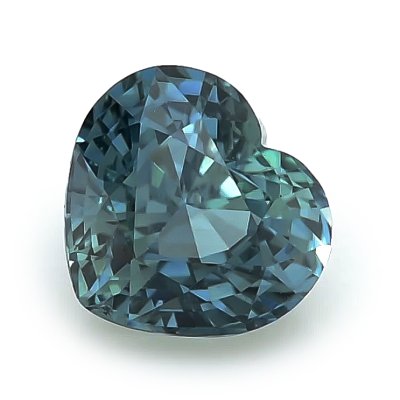 Natural Teal Green-Blue Sapphire 2.12 carats 