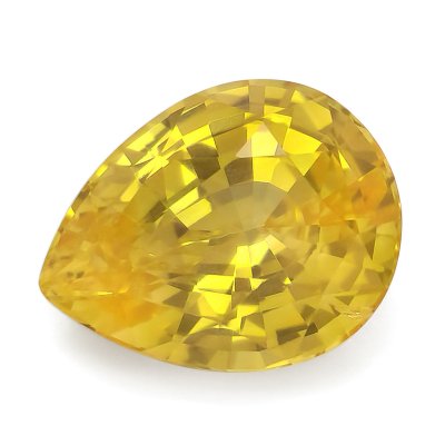 Natural Heated Yellow Sapphire 2.17 carats with GIA Report