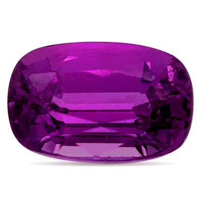 Natural Unheated Purple Sapphire 2.35 carats with GIA Report