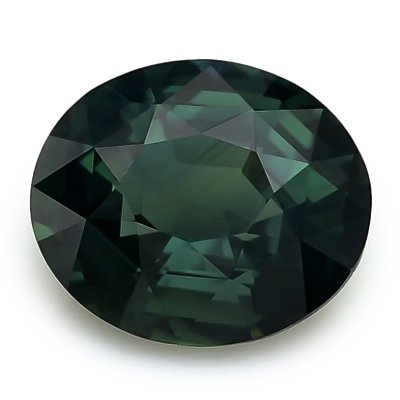 Natural Heated Teal Bluish Green Sapphire 2.78 carats 