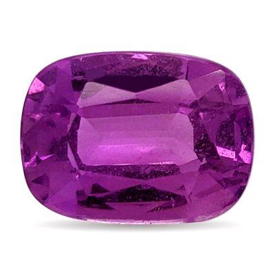 Natural Heated Purple Sapphire 2.95 carats with GIA Report