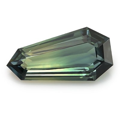 Natural Unheated Bi-Color Sapphire 3.22 carats with GIA Report