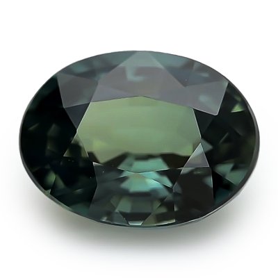 Natural Heated Teal Blue-Green Sapphire 3.43 carats 