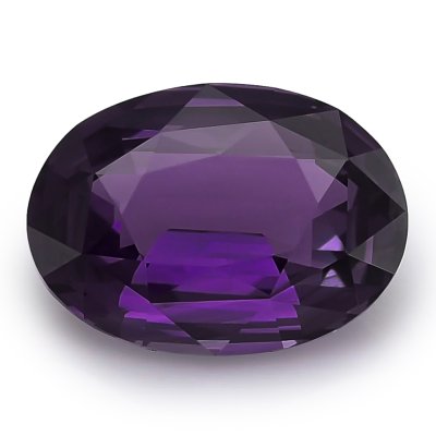 Natural Purple Sapphire 4.02 carats with GIA Report