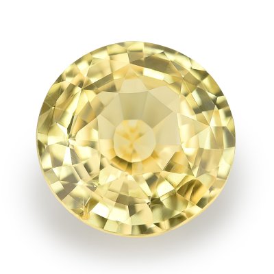 Natural Unheated Yellow Sapphire 4.03 carats / GIA Report