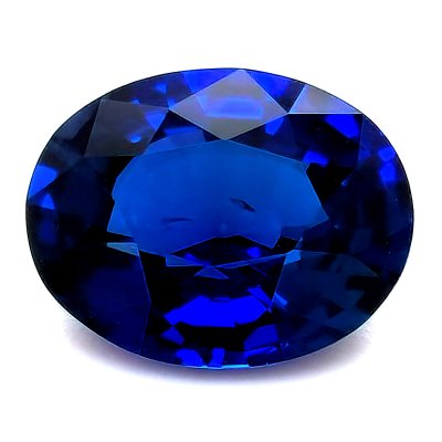 Natural Heated Blue Sapphire 4.10 carats with GIA Report