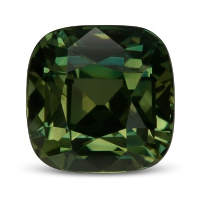 Natural Heated Teal Green Sapphire 4.51 carats 