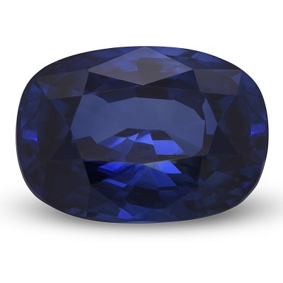 Natural Heated Blue Sapphire 5.06 carats with GIA Report